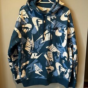 Nike Teal Casual Hoodie